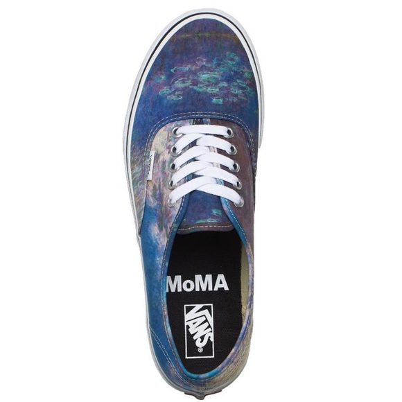 VANS WMNS MOMA X AUTHENTIC 'CLAUDE MONET WATER LILY Sneakers - Picture 8 of 16